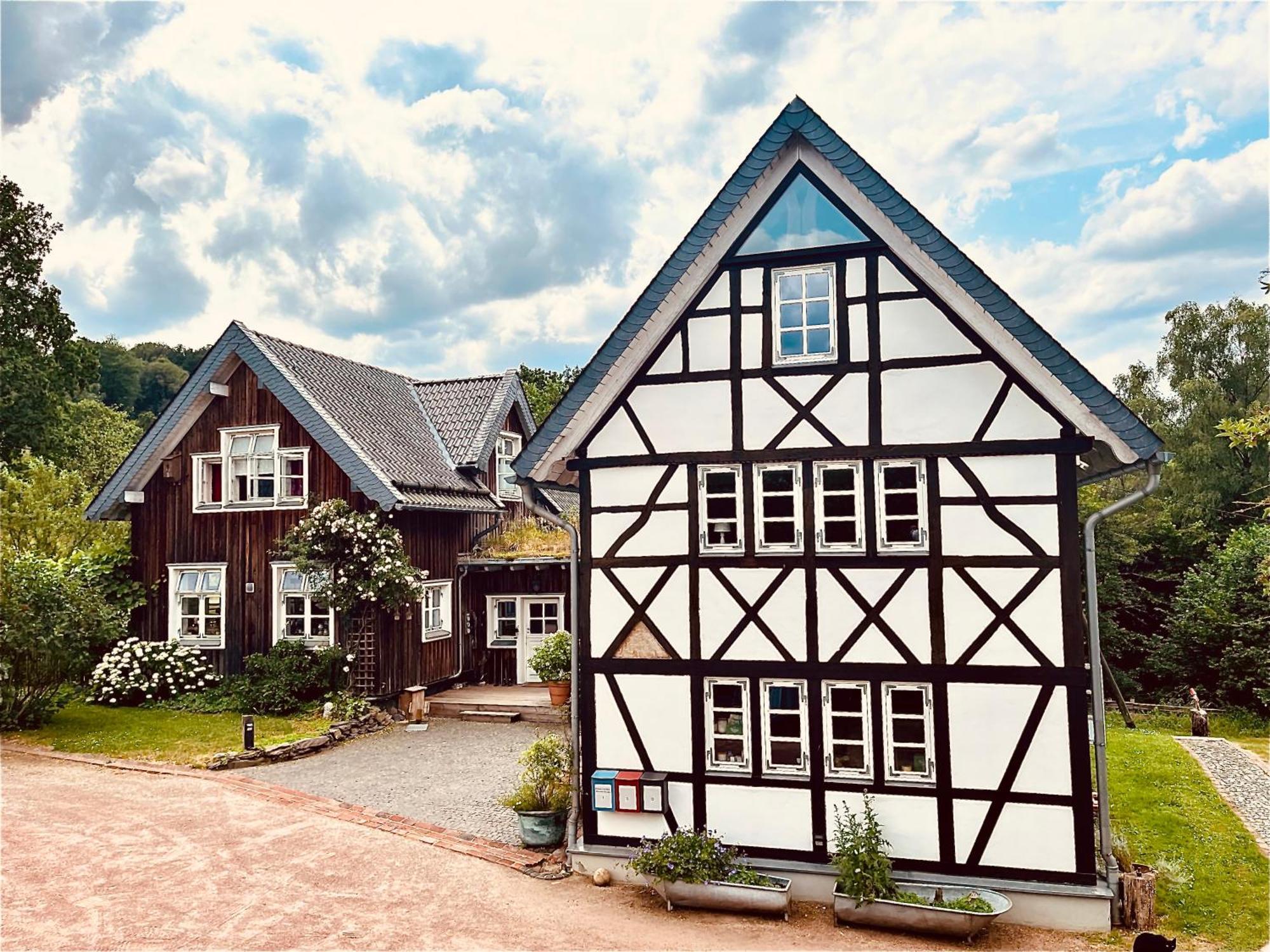 Fachwerkhaus Am Waldesrand Villa Solingen Eksteriør bilde
